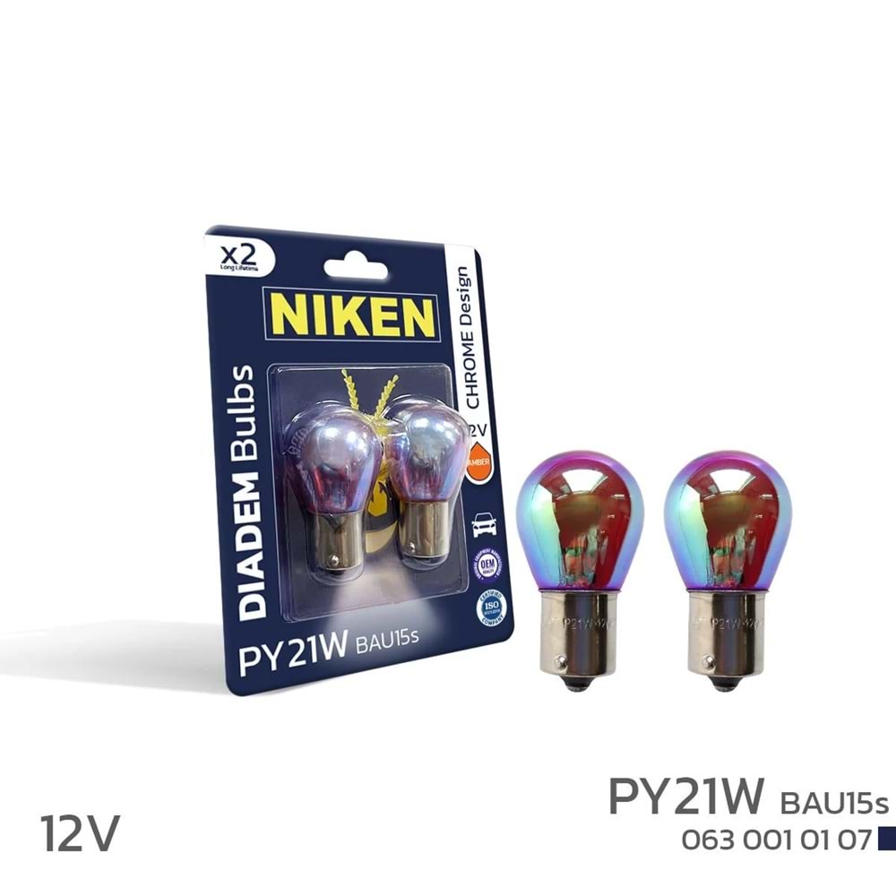 12V 93W AMPUL PY21W