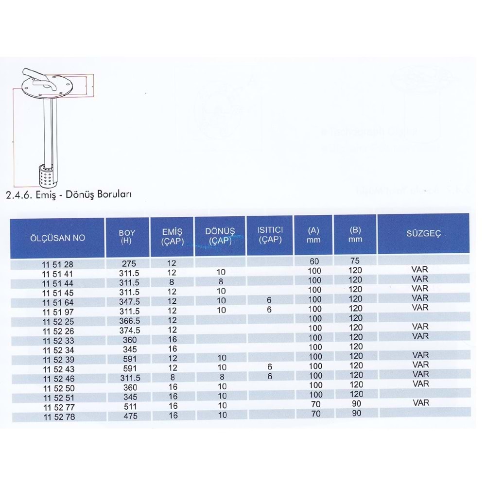 M-2000 EMIS DONUS BORUSU