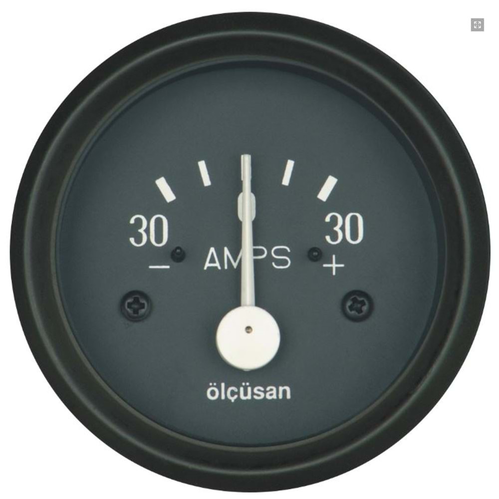 AMPERMETRE 30.0.30 60mm cap