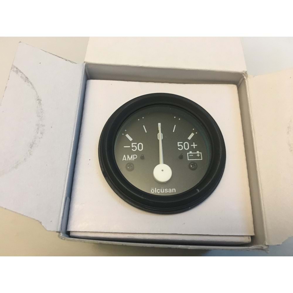 AMPERMETRE 50.0.50 52mm cap