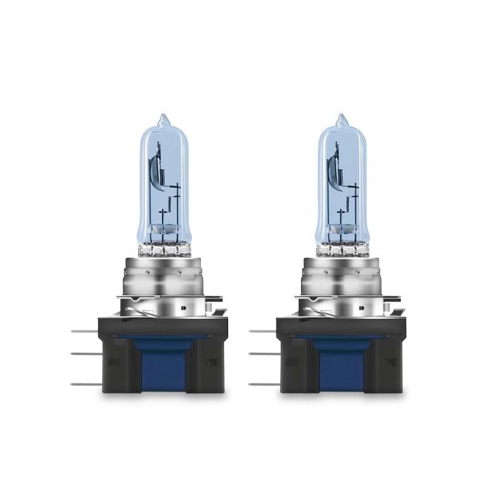 H15 CBN 15/55W12VPGJ23T-110X10X11AOSRAM PGJ23t-1 COOL BLUE-5000K %100 PARLAK BEYAZ