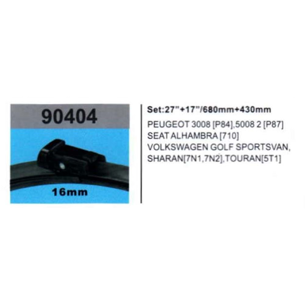 MUZ TIPI SUPURGE VW SHARAN TOURAN