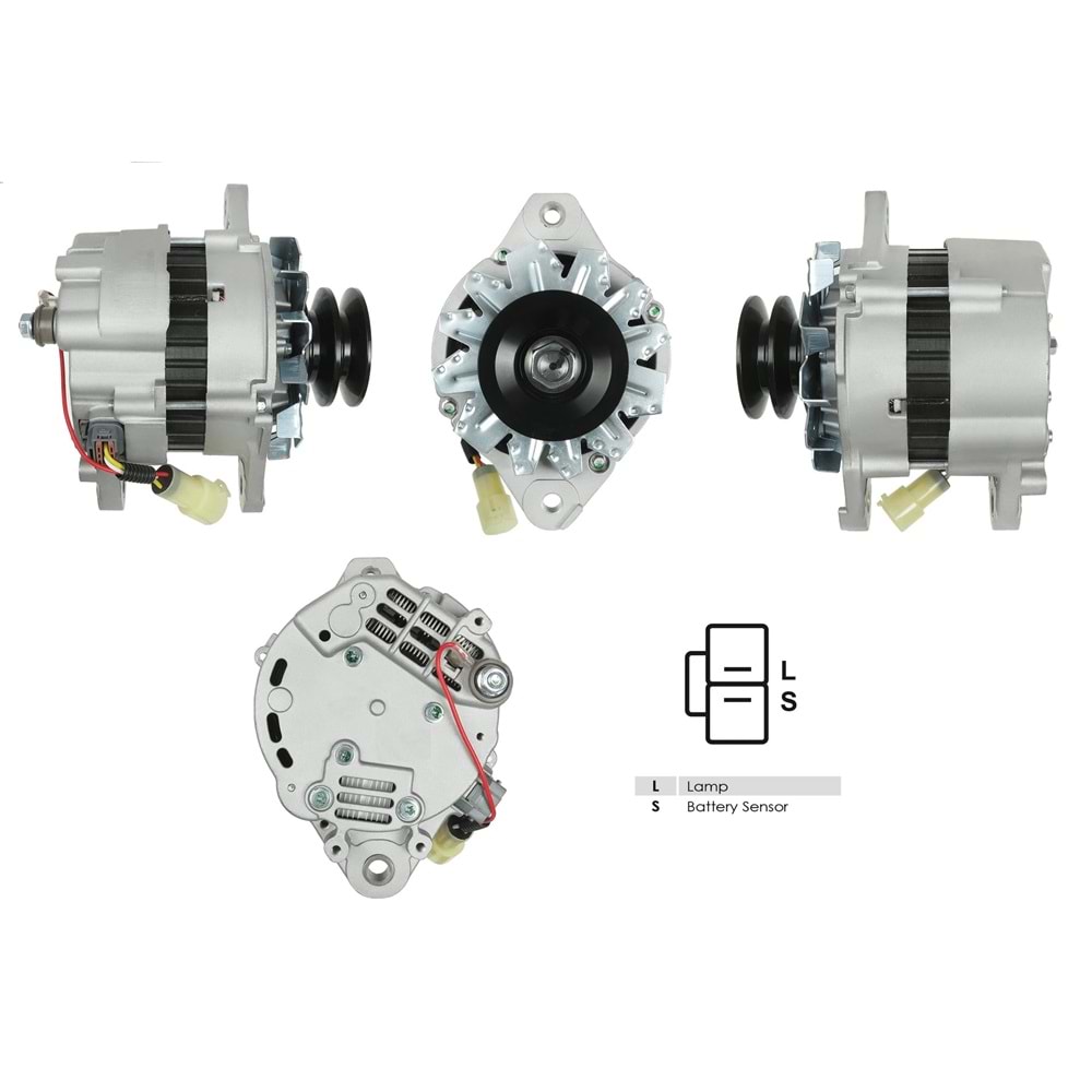 ALT.DIN. 24V.50A.MITS.JCB/ISUZU/NEW HOLAND/JOHNDERE