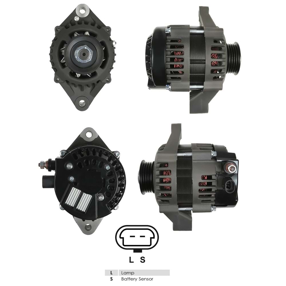 ALT.DIN. 12V.55A.DELCO MERCURY MARINE