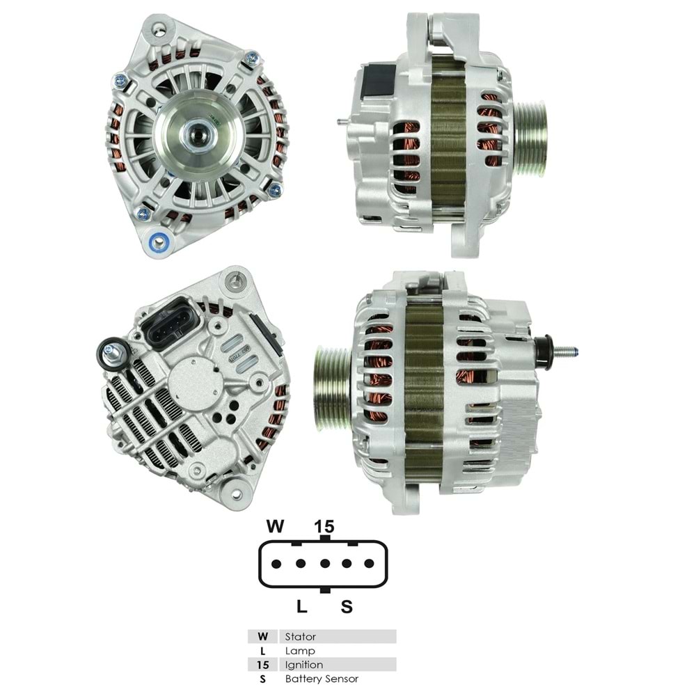 ALT.DIN. 24V.120A IVECO STRALIS/EUROTECH 04->