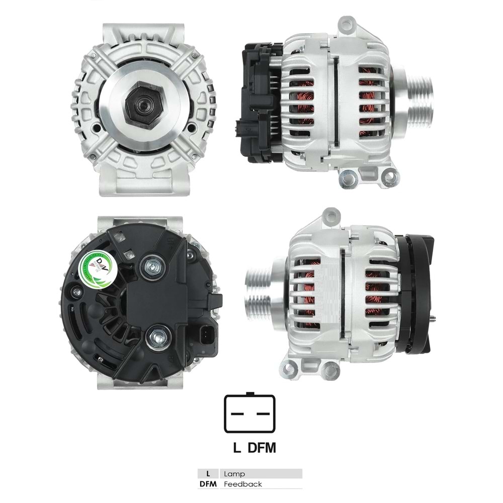 ALT DINAMO 12V 98A BOSCH MEGANE II 98>