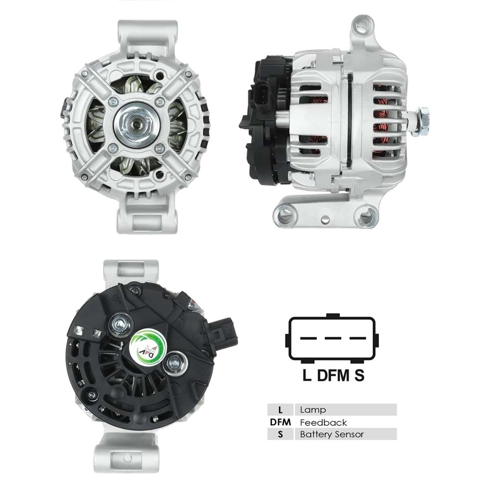 ALT DINAMO 12V 110A V184 TRANSIT