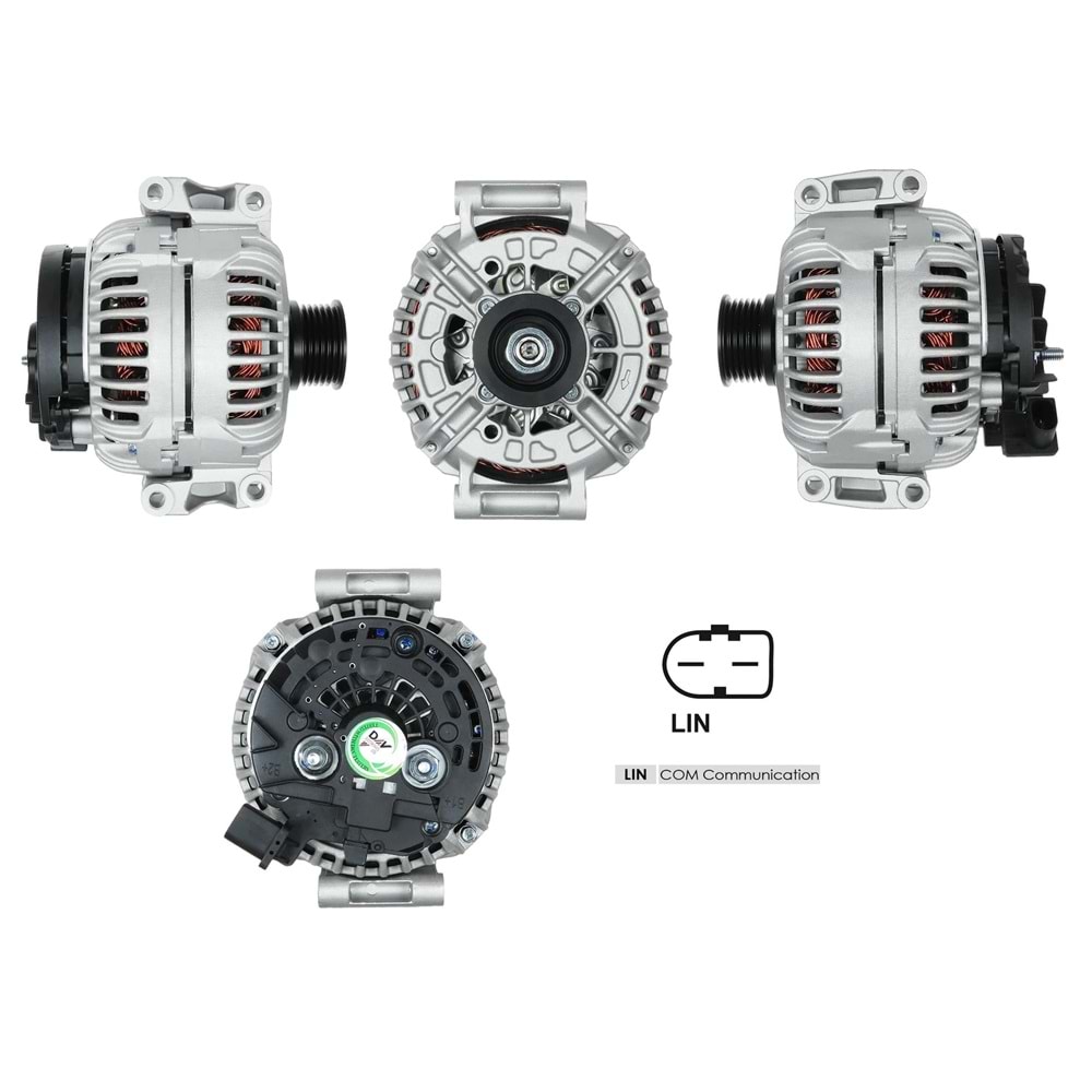 ALT.DIN. 12V.180A.BOS.T.SPRINTER 324/424 2006>LIN2