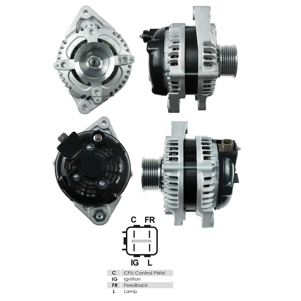 ALT.DIN. 12V.130A.ACCORD/CRV 2,4L 2008->