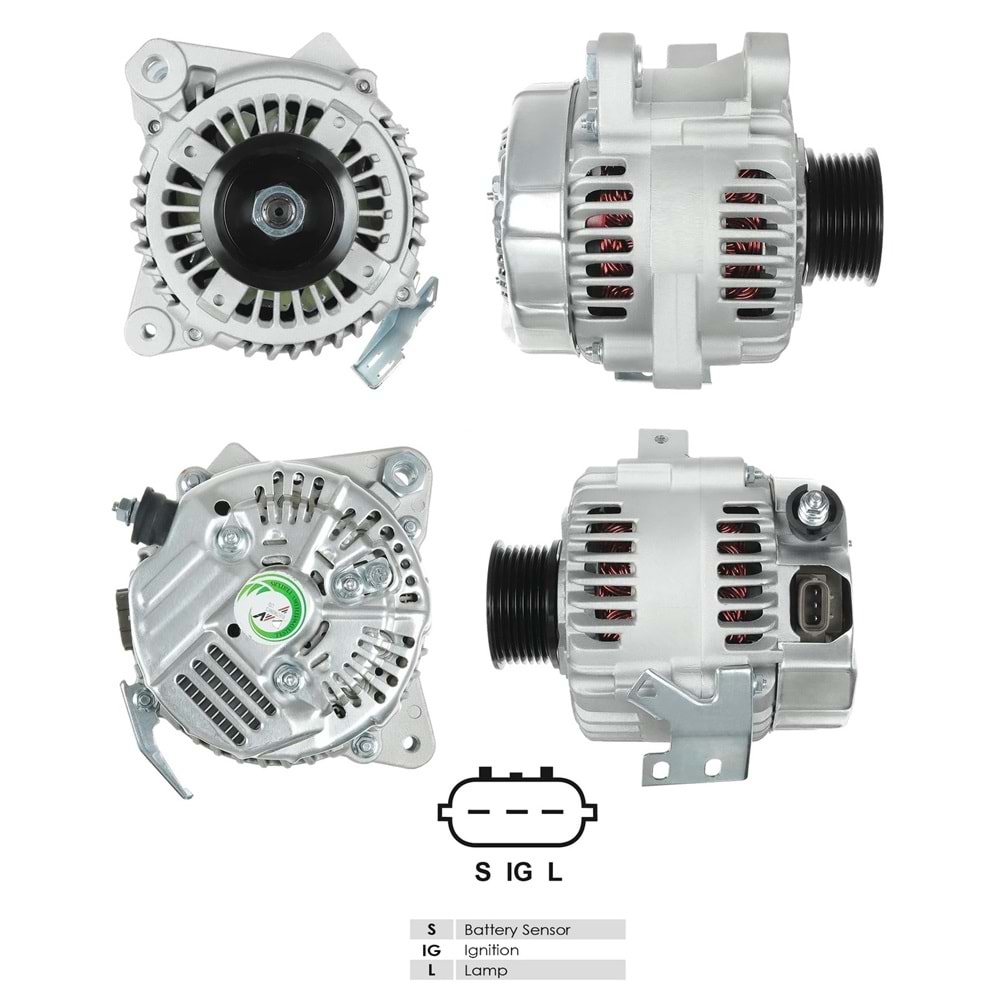 ALT.DIN. 12V.100A AVENSIS /RAV4 2000->