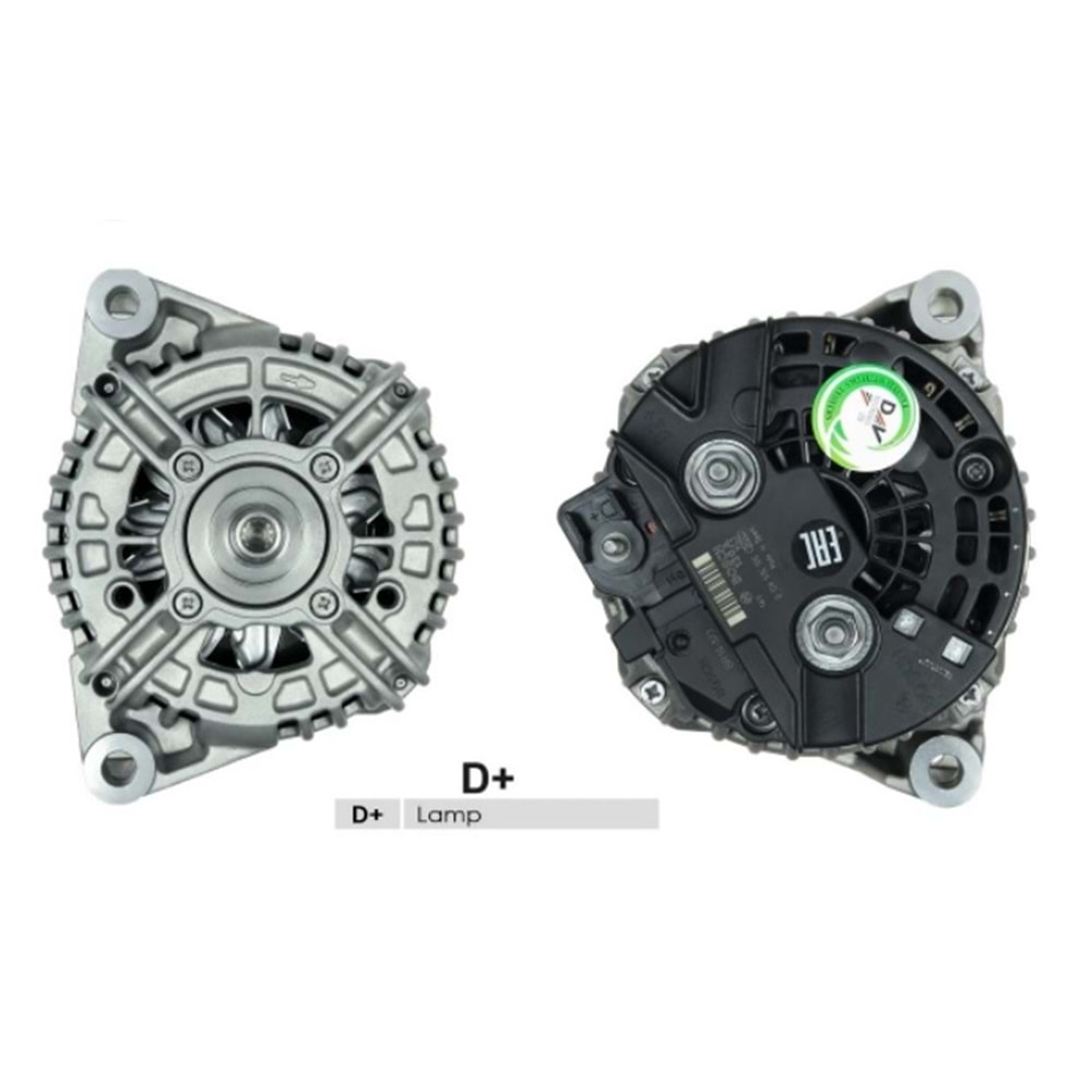 ALT.DIN. 12V.120A.BOSCH T.JCB/AGCO/DEUTZ/JOHNDEERE