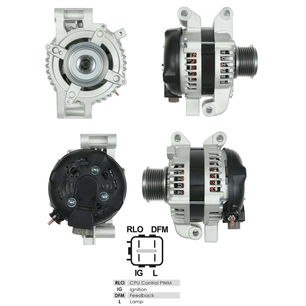 ALT.DIN. 12V.100A AVENSIS 2,0-2,2 2005>