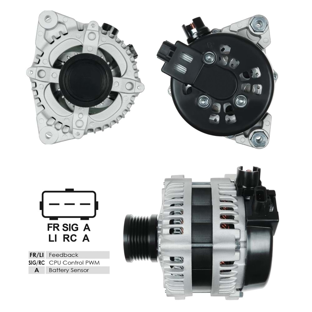 ALT.DIN. 12V.120A.FOCUSII 1,8TDC/C-MAX 05>