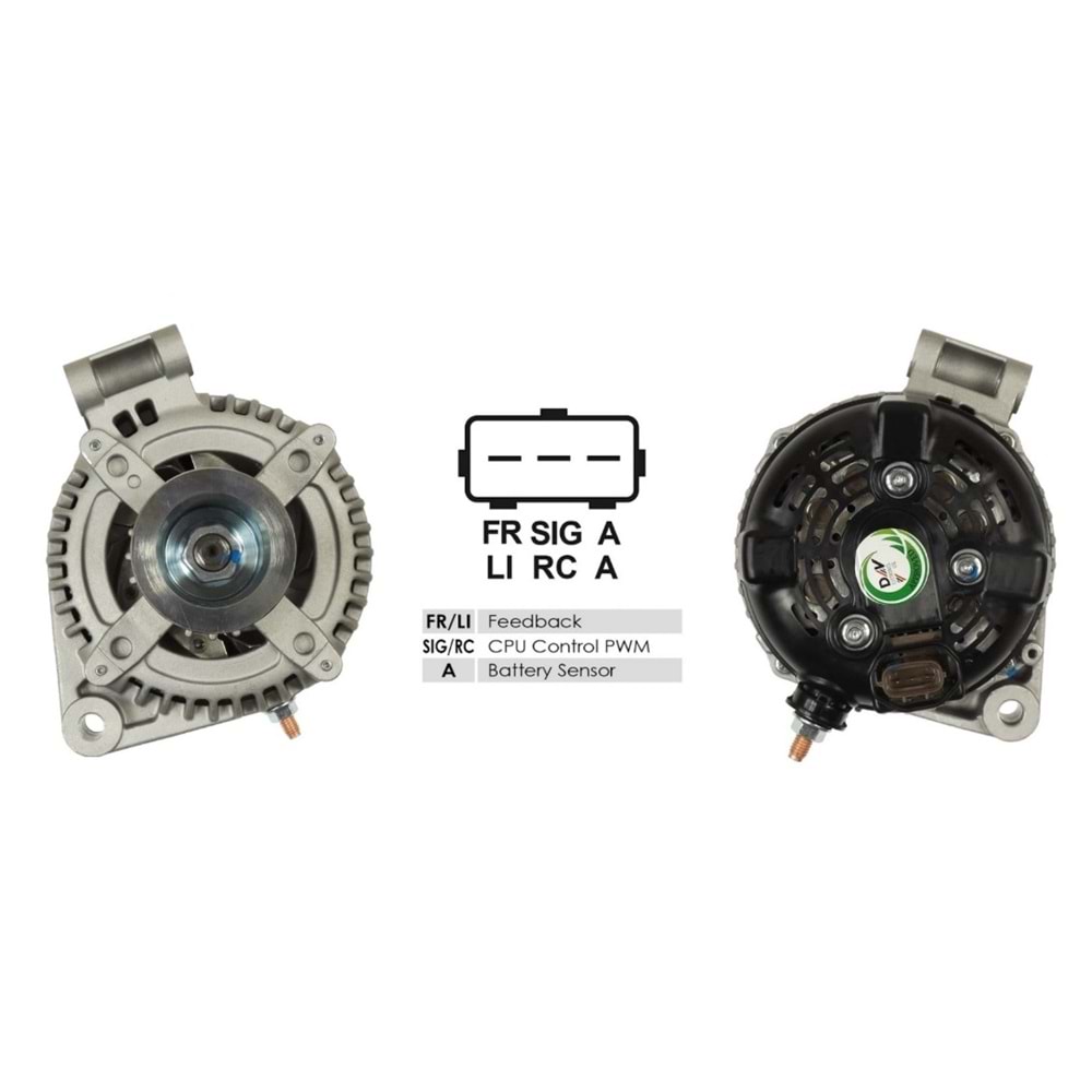 ALT.DIN. 12V.150A.RANGEROVER 3,6TD V8 06>