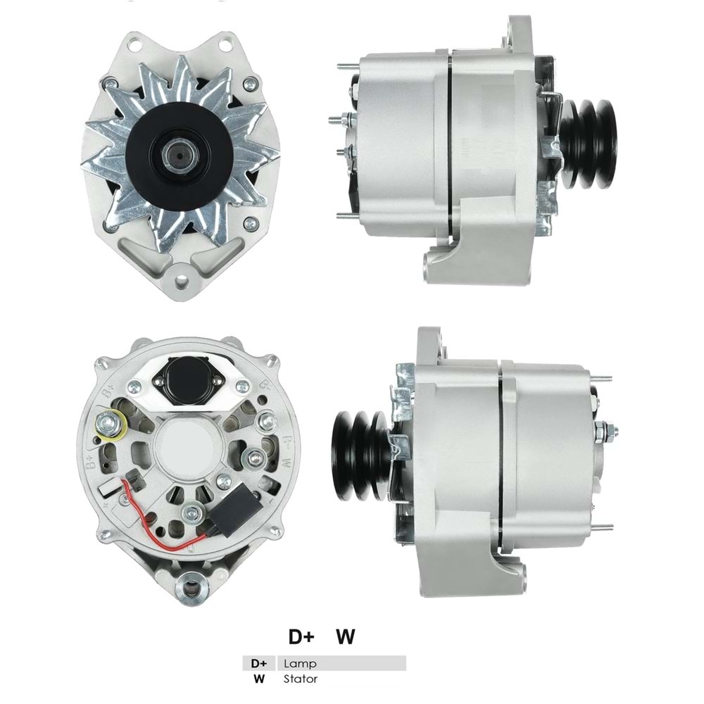 ALT DINAMO 24V 55A BOSCH DAF 62 MAN IVECO