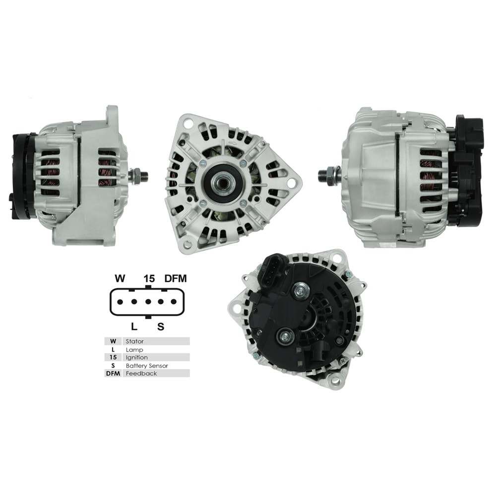 ALT.DIN. 24V.150A.BOSCH YM.ACTROS/TRAVEGO 2010->