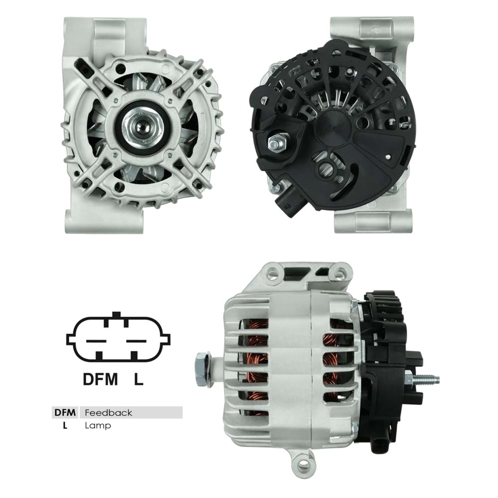 ALT.DIN. 12V.120A.OPEL ASTRA H/CORSA D 1,3 CTDI