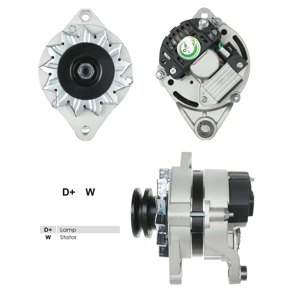 ALT.DIN. 12V.50A.MAKO T.DOGAN/SAHIN/KARTAL 9.5