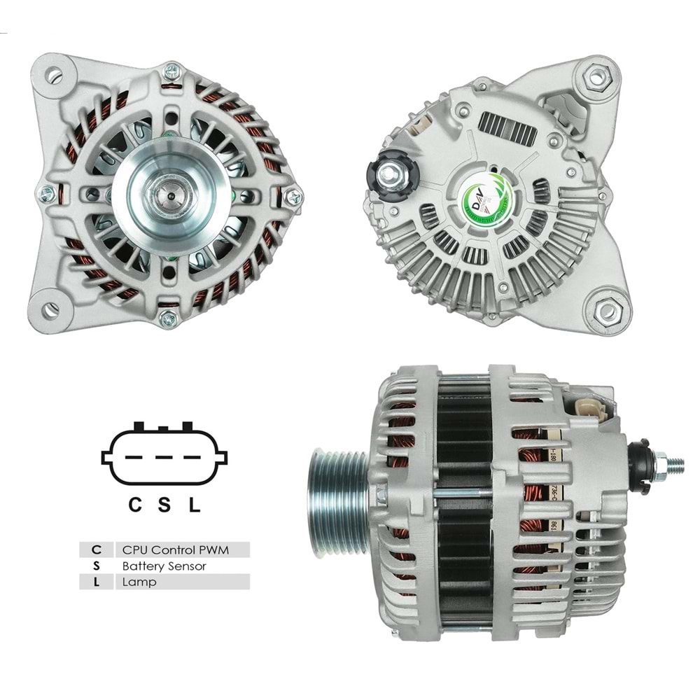 ALT.DIN. 12V.110A.MITS.QASHQAI/MICRA/JUKE 2010->