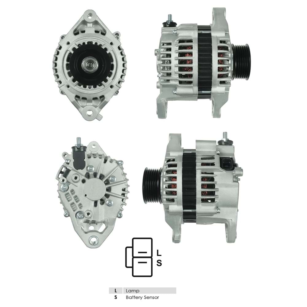 ALT DINAMO 12V 80A NISSAN ALMERA-PRIMERA