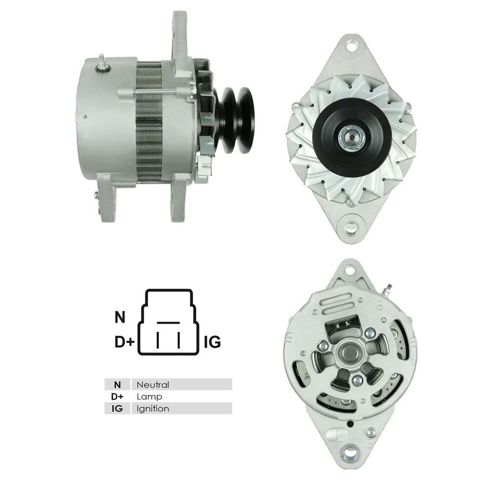 ALT.DIN. 24V.50A KOMATSU PC300-6 EXCAVATOR