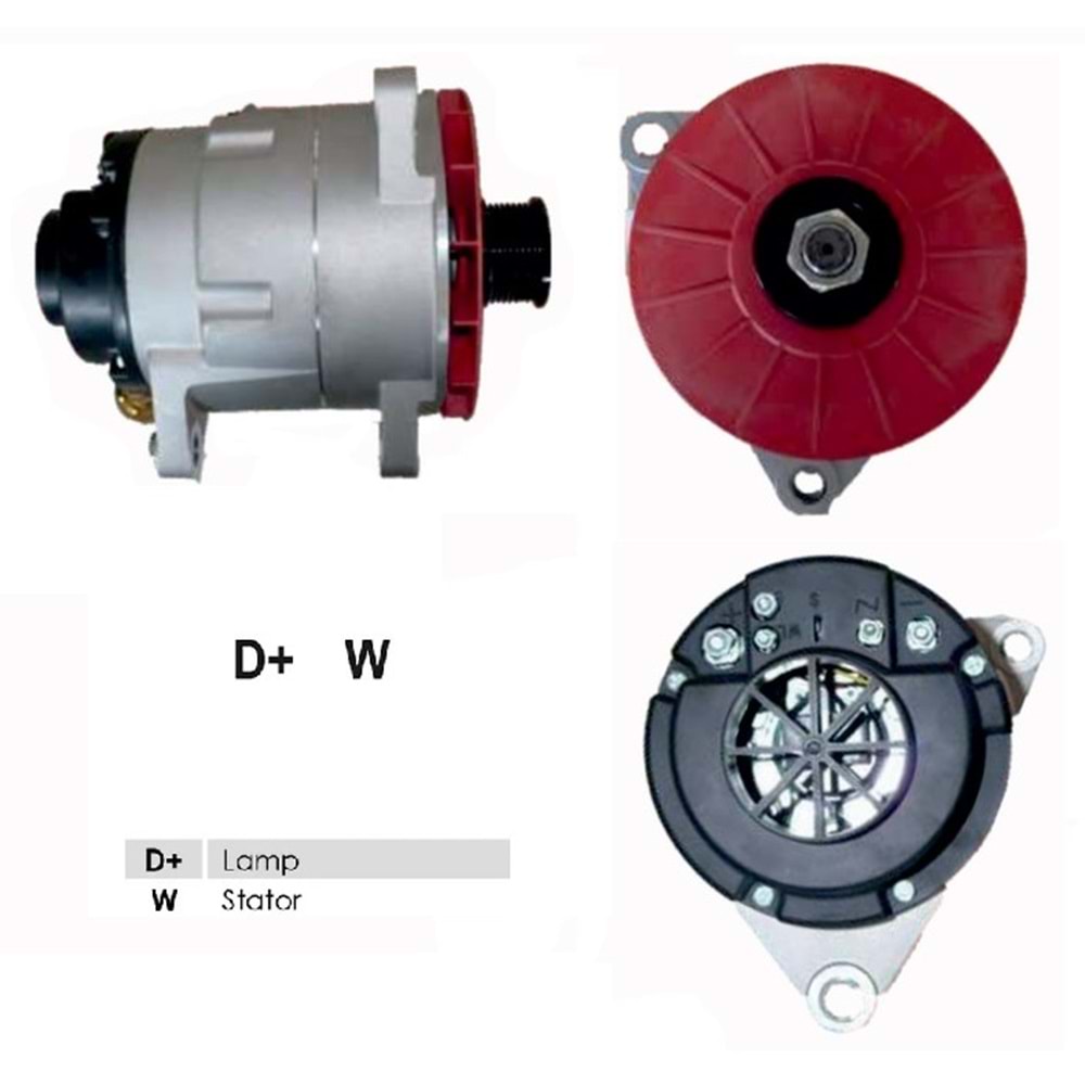 ALT.DIN. 24V.140A BMC BELDE OTOBUS/CUMIS