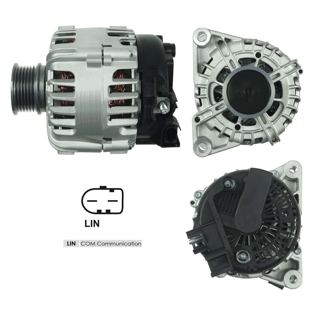 ALT.DIN. 12V.120A FORD FIESTA 1.6/1.4 TDCI