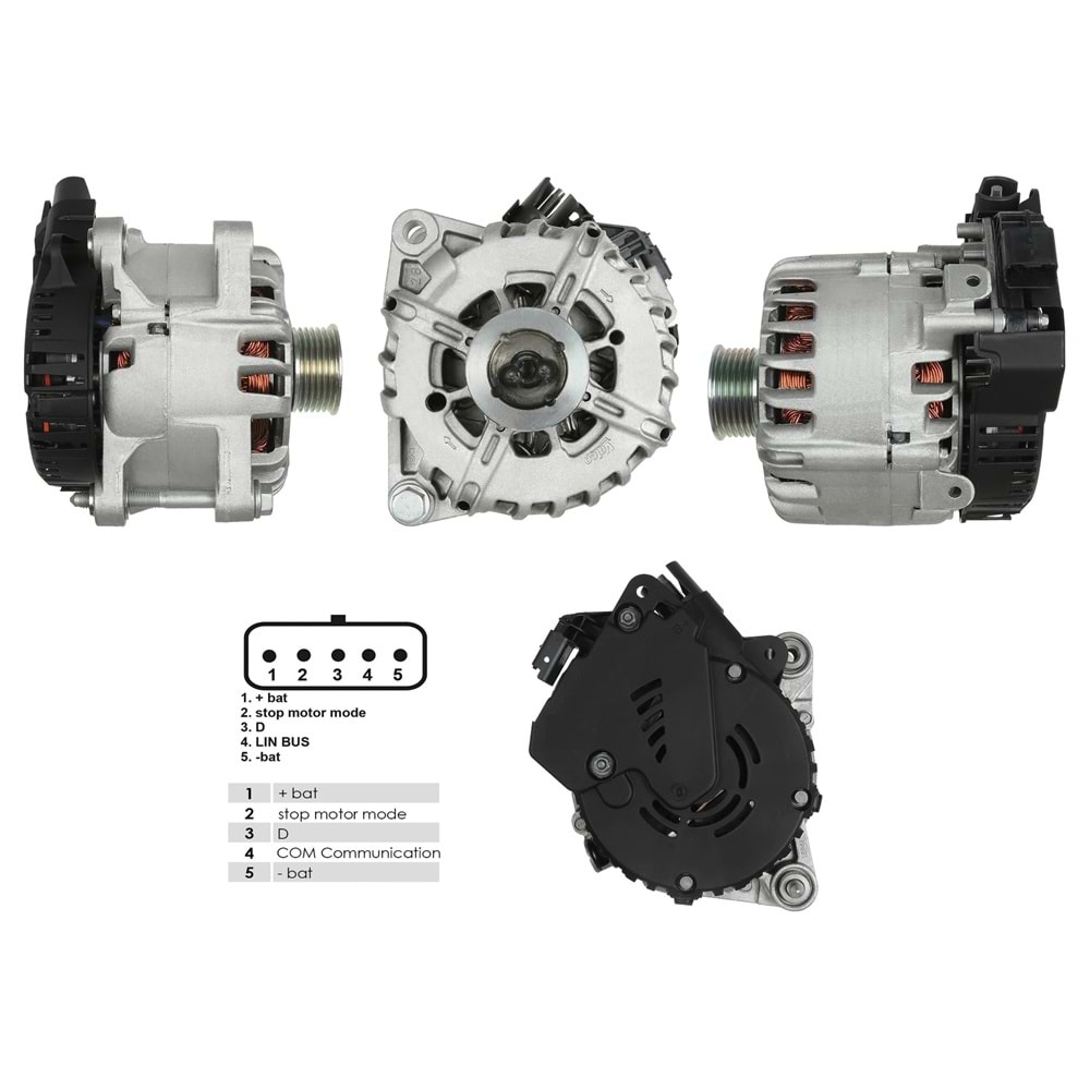 ALT.DIN. 12V.180A BERLINGO/PARTNER/308 LDFM