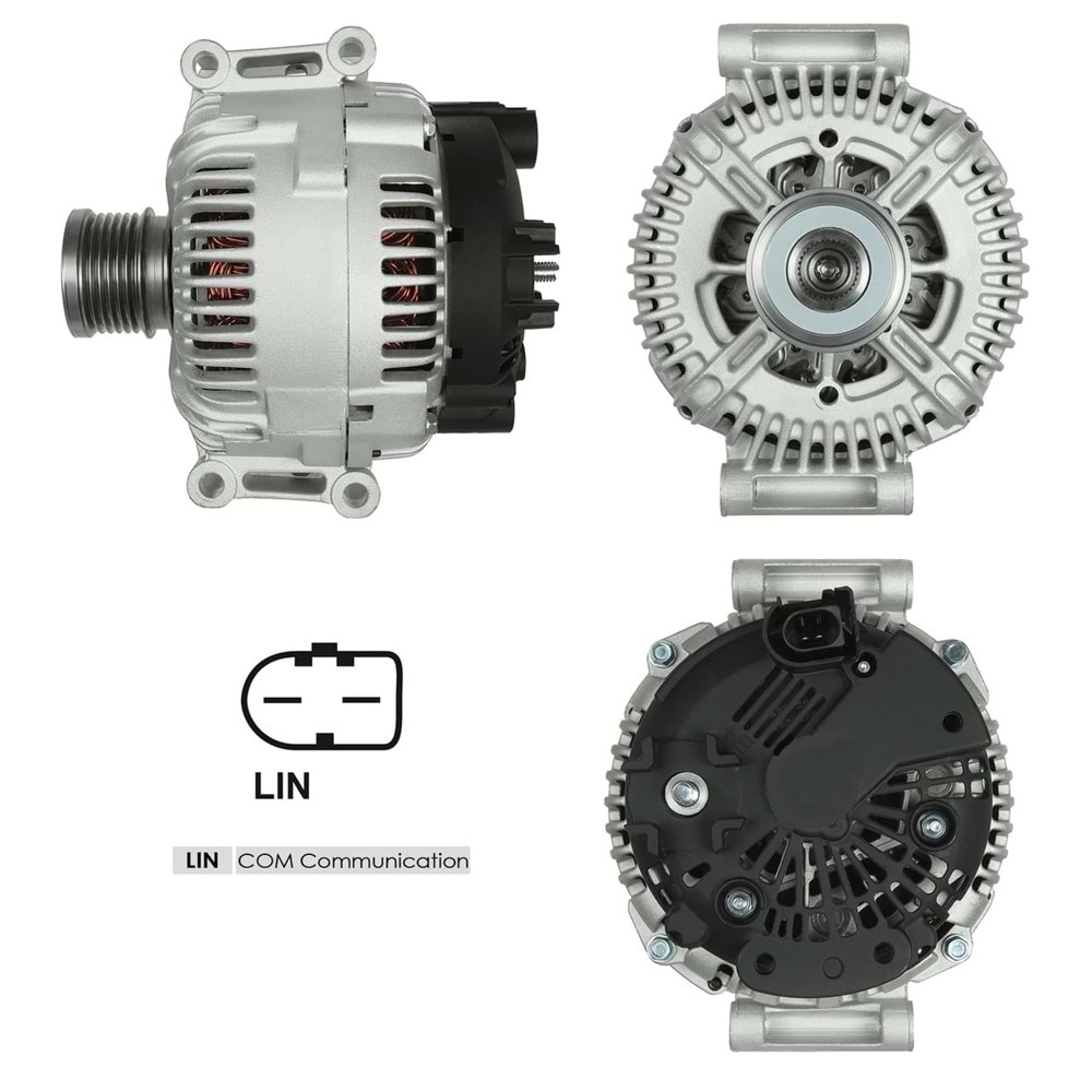 ALT.DIN. 12V.180A.SPRINTER 324/424 2006>LIN2