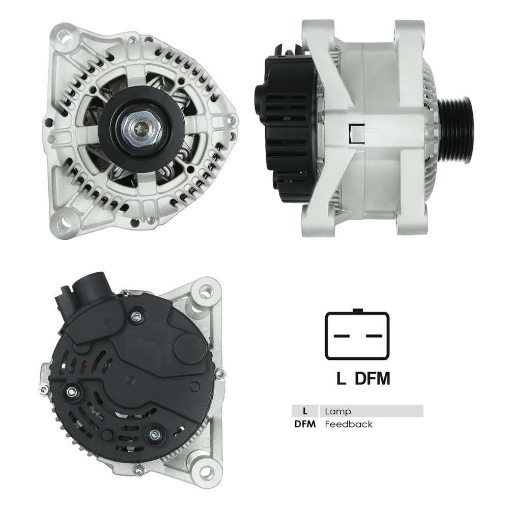 ALT DINAMO 12V 90A PARTNER II HDI 206 C5