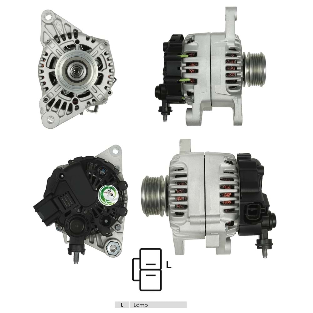 ALT.DIN. 12V.90A ACCENT ERA/GETZ/I20 1,5CRDI