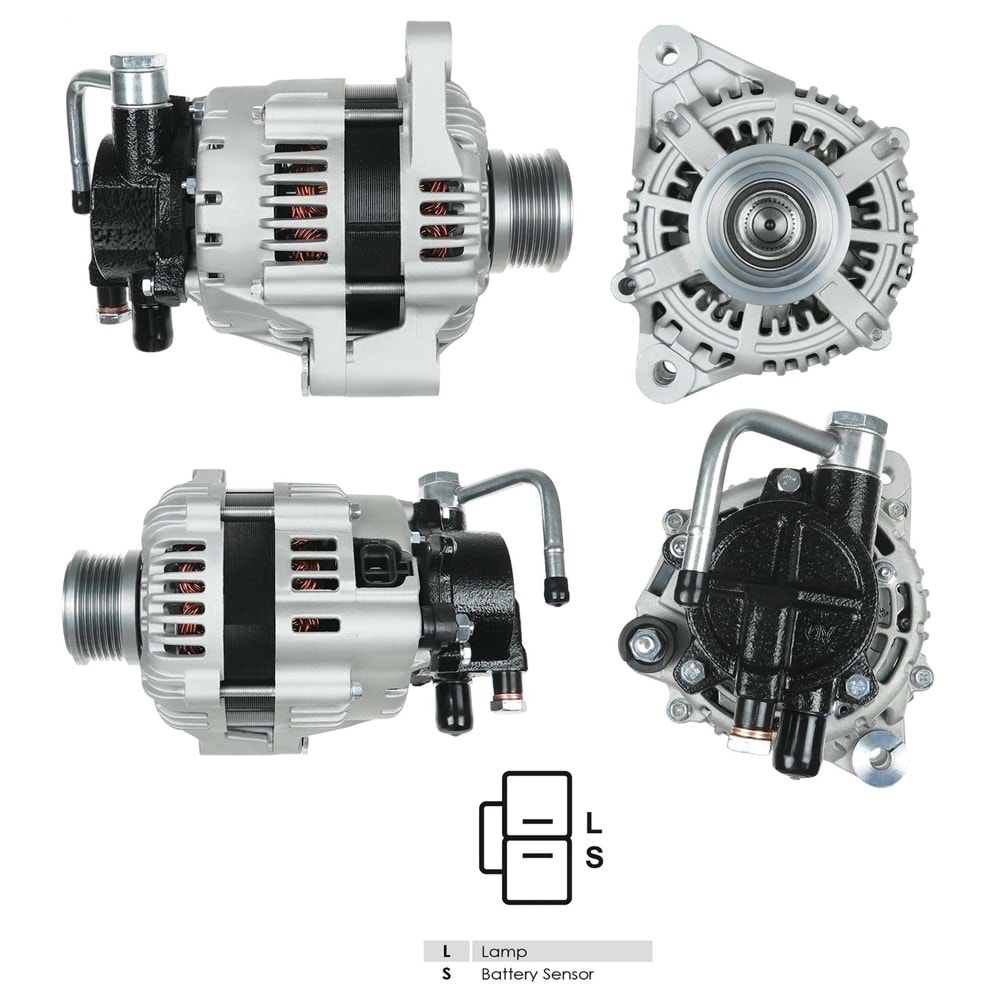 ALT.DIN. 12V.120A TUCSON/SPORTGE/SANTAFE 03>