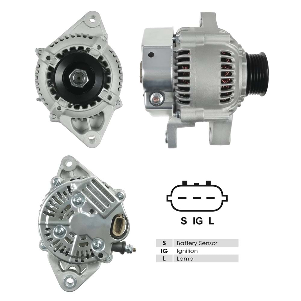 ALT.DIN. ALT 948 N.DENSO TOYOTA COROLLA 1,6 AE111 1996->