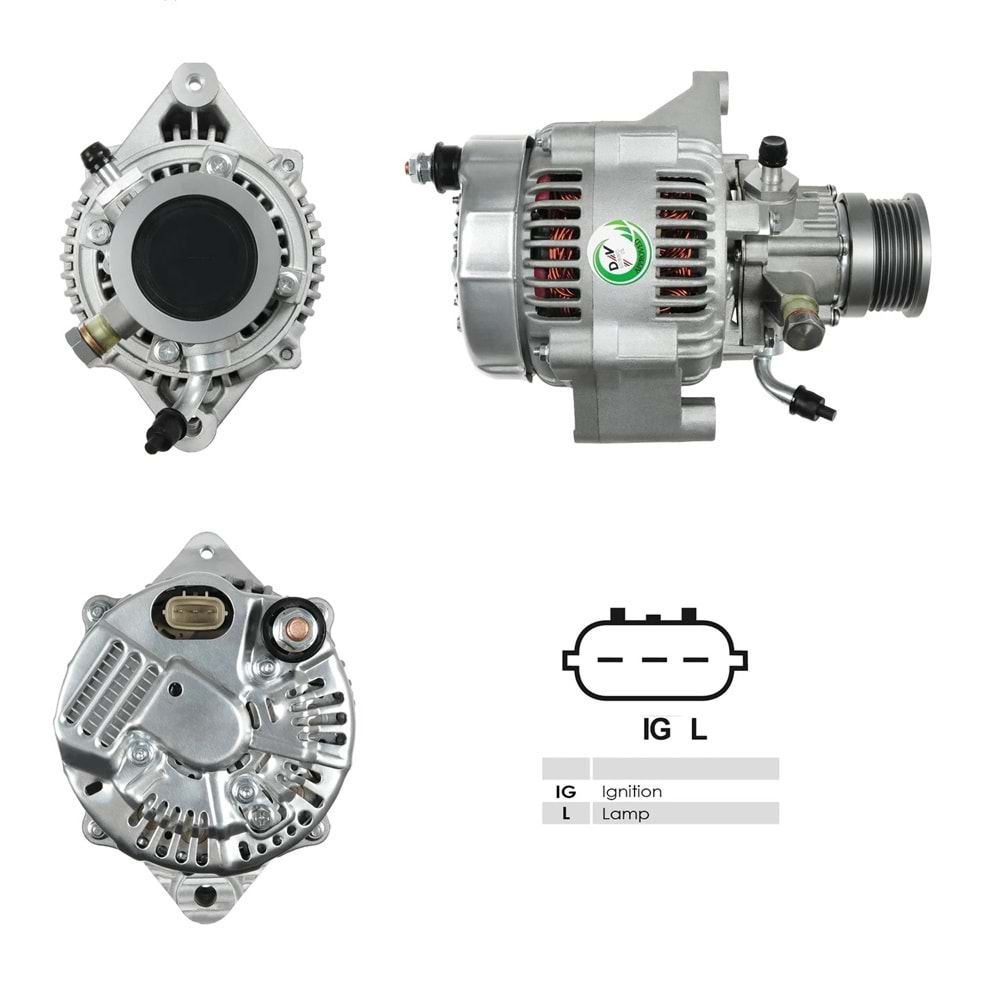 ALT DINAMO N.DENSO HYUNDAI ACCENT GETZ 1,5 CRDI 2002 3CYL