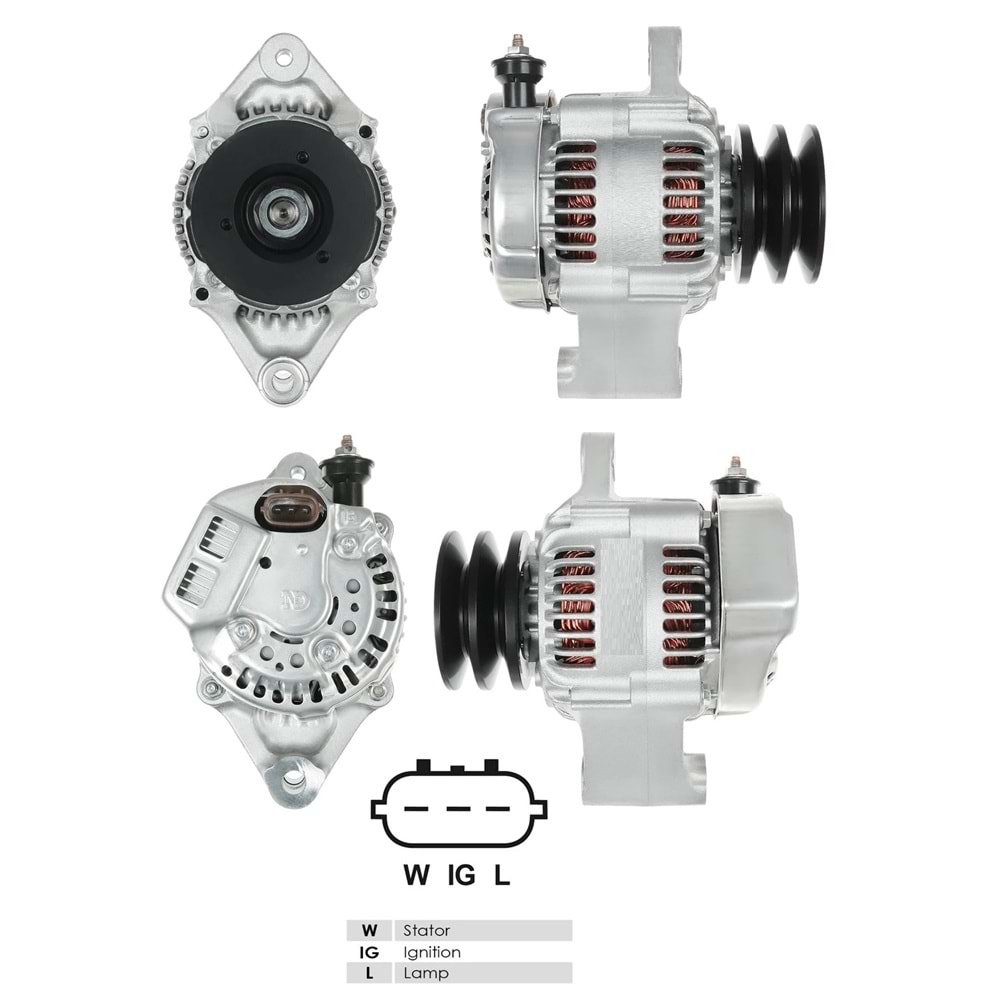 ALT.DIN. 12V.55A.CAT.426C/436C 3054/908 96>