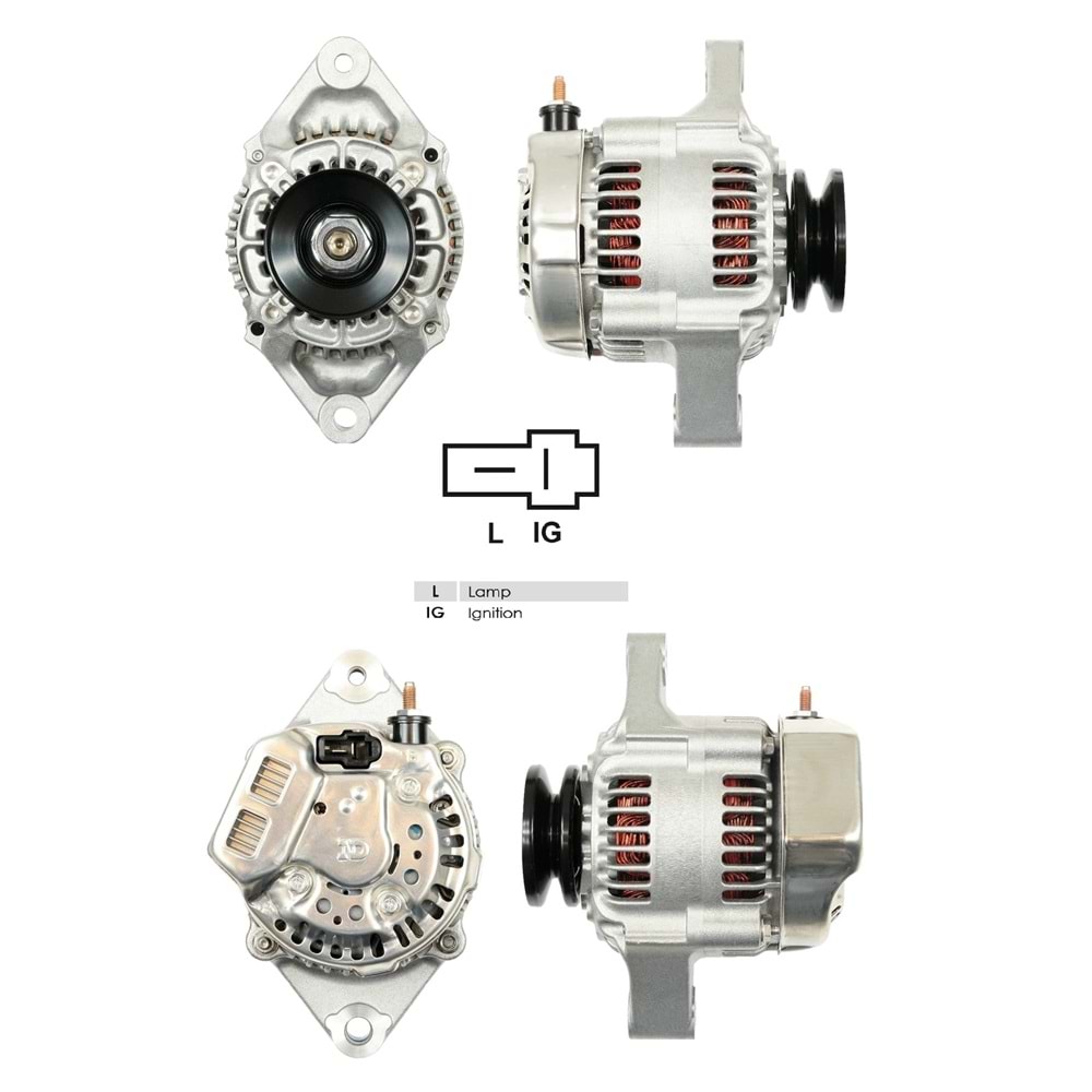 ALT.DIN. 12V.40A KOMATSU/KUBATO/LOMBARDINI