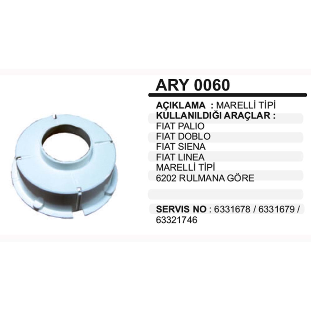 RULMAN YATAGI MARELLI PALIO DOBLO 6202