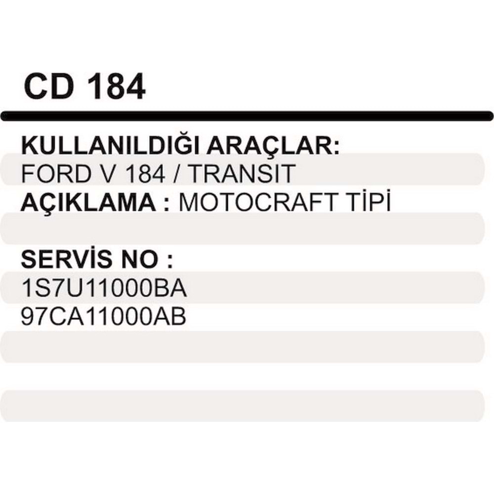 RED.DISLI IC PARCASI V184 4 PARCA SET