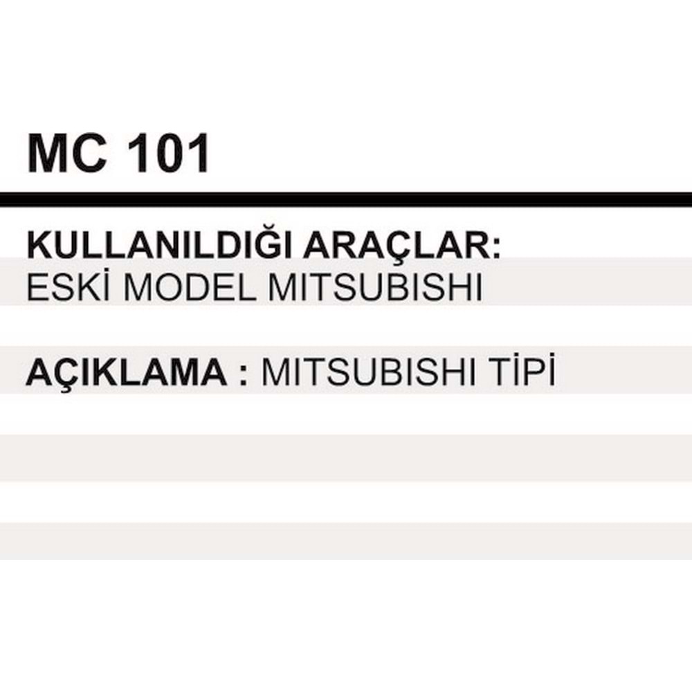 MARS ORTA KAPAK EM MITSUBISHI