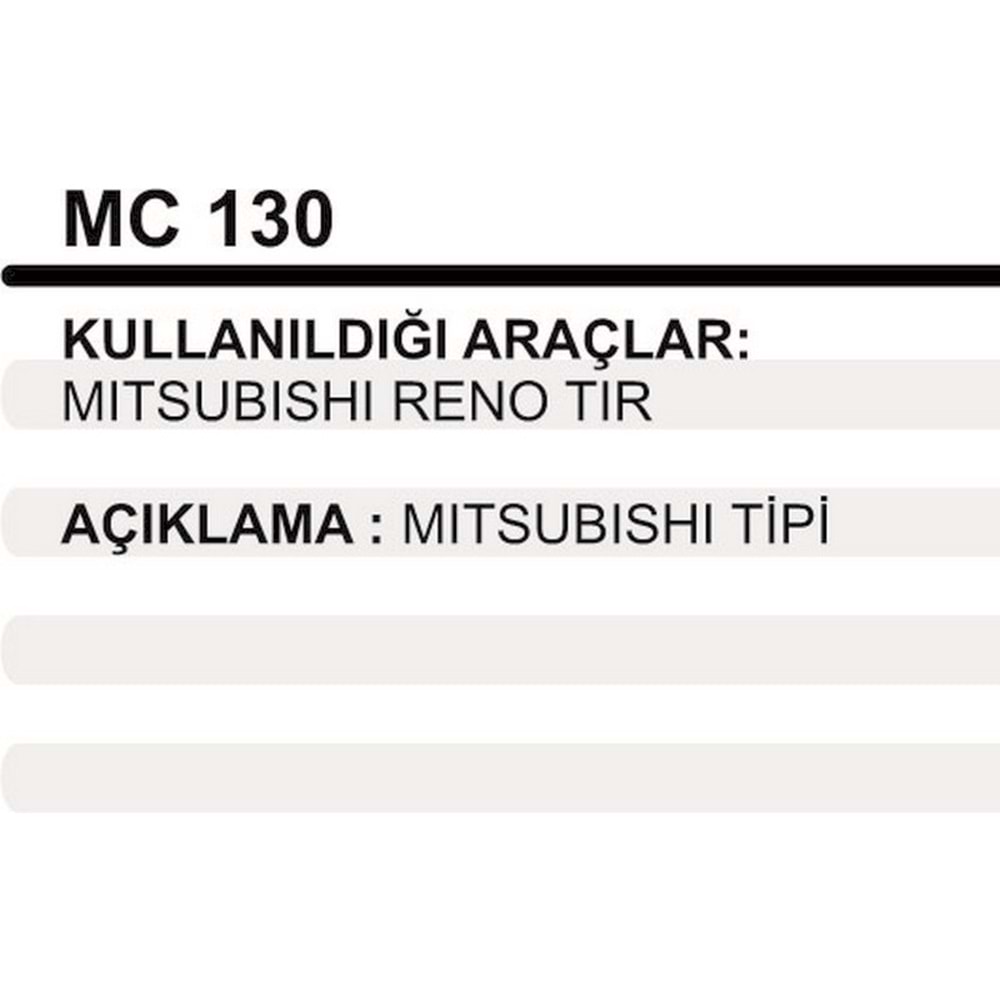 MARS PINYON KAPAK ON RENAULT TIR