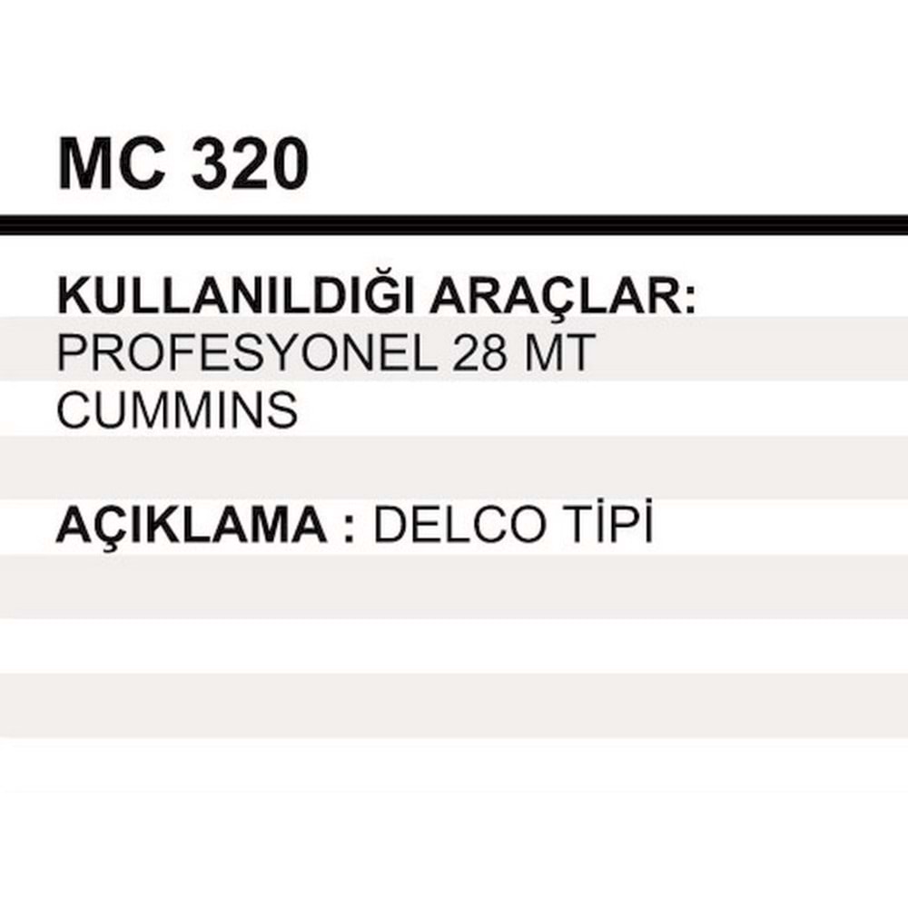 MARS PINYON KAPAGI 24V PROFESYONEL