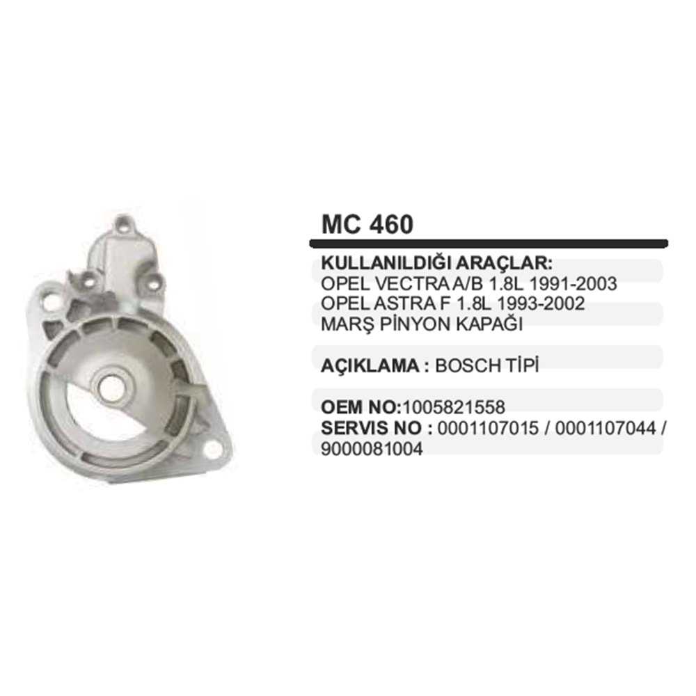 MARS PINYON KAPAK BOSCH VECTRA ASTRA