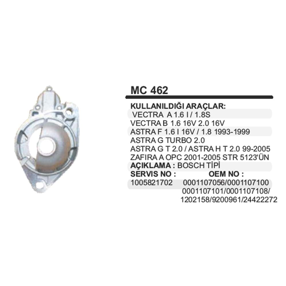 MARS PINYON KAPAK BOSCH VECTRA ASTRA