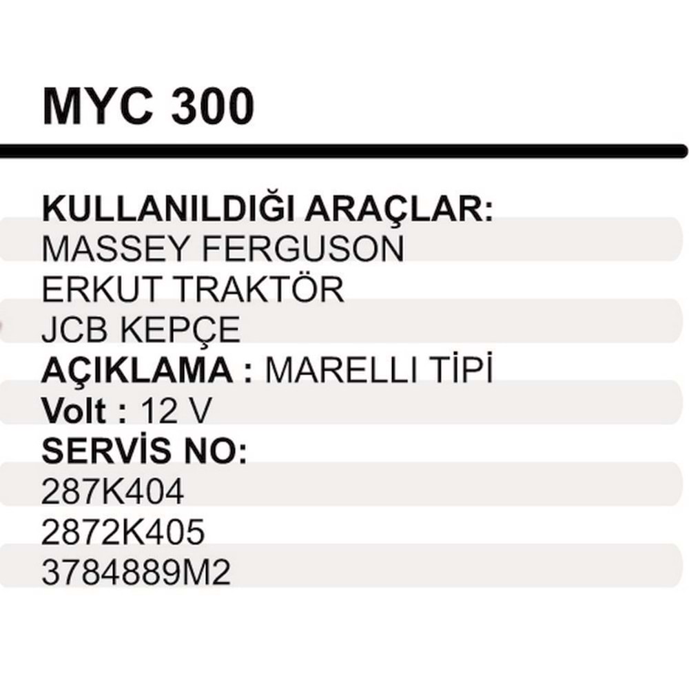 MARS YASTIGI GOVDELI PERKINS MF ERKURT