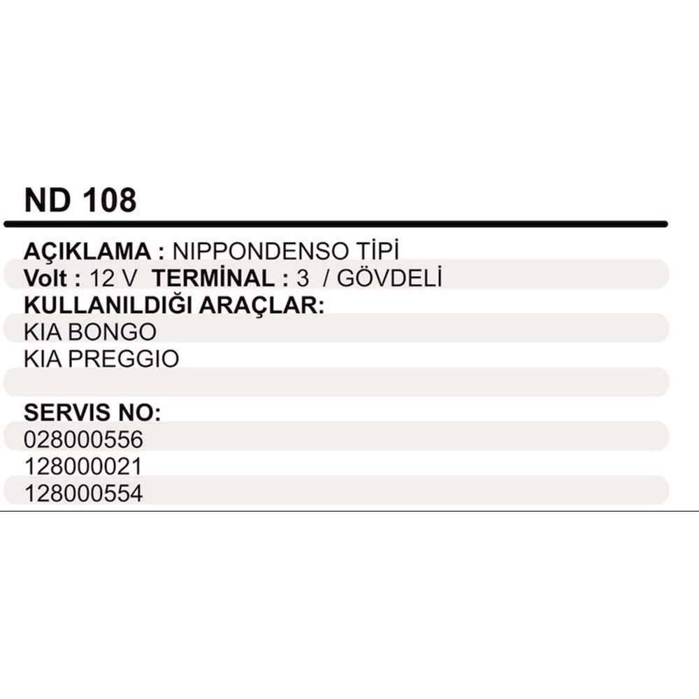 MARS OTOMATIGI KIA BONGO