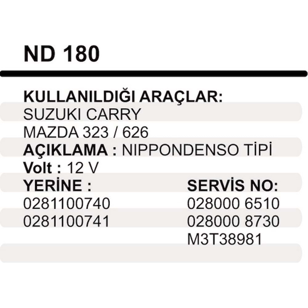 MARS YASTIGI GOVDELI SUZUKI CARRY