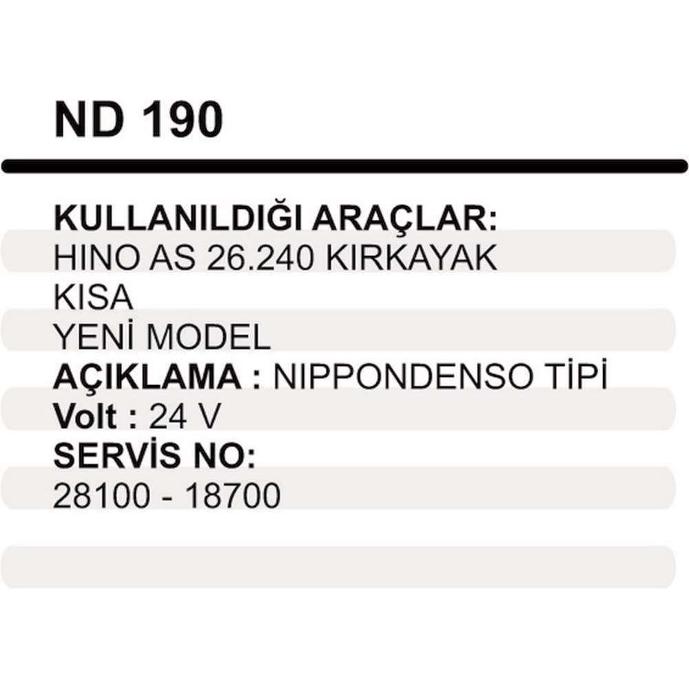 MARS YASTIKGOV.HINO AS26.240KIRKA