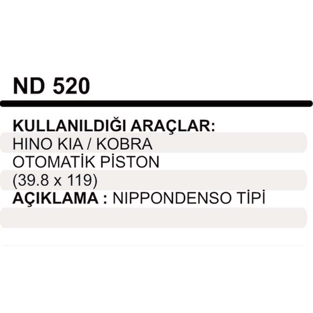 MARS OTOMATIGI PISTON HINO KIA