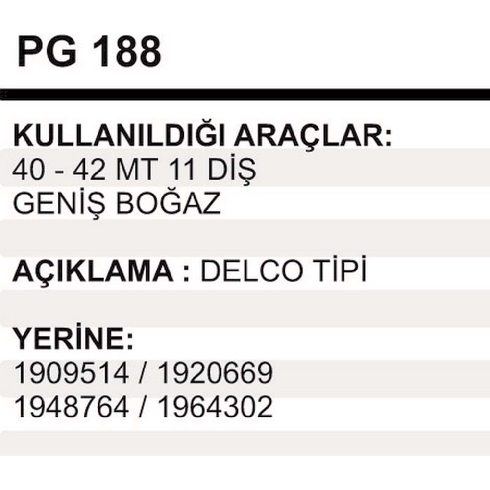 MARS DISLISI 11D 40-42MT G.BOGAZ