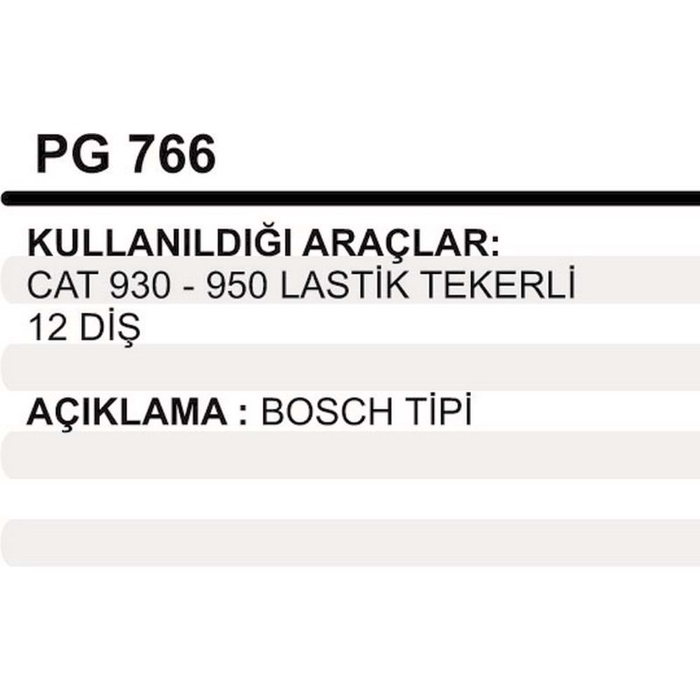 MARS DISLISI 12D LASTIK TEKER